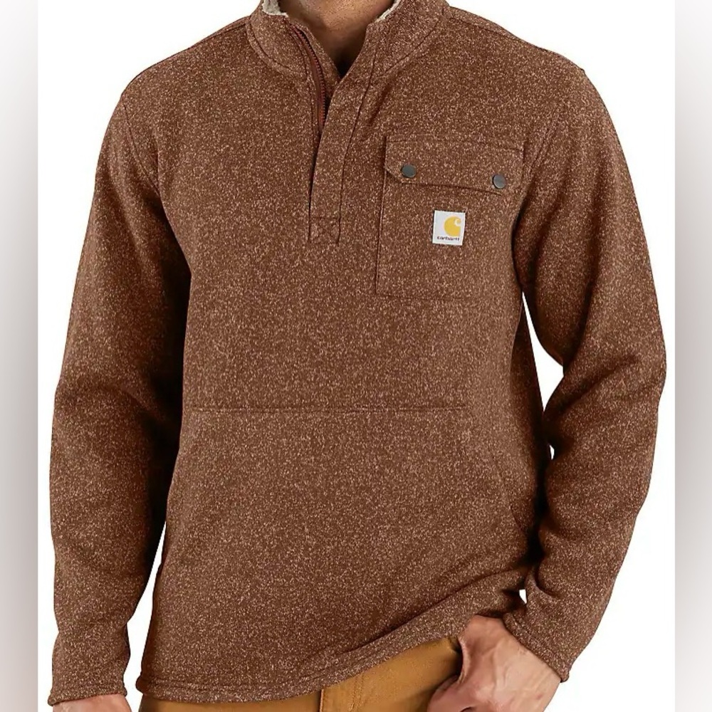 Carhartt Men's Relaxed Fit Midweight Fleece Jacket NWOT